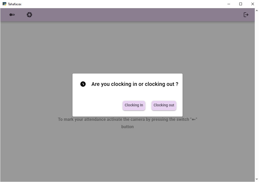 Attendance with flexible type of attendance